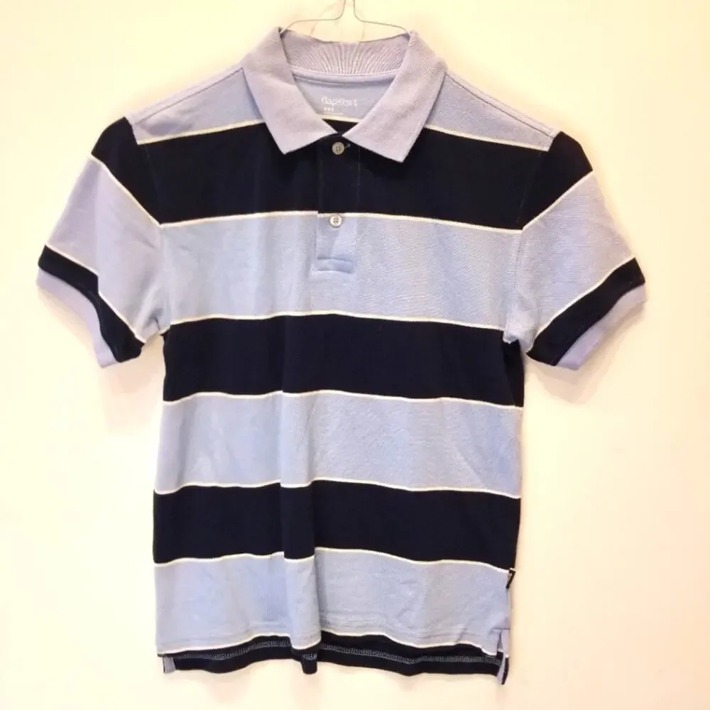 Vintage 90's GAP Boys Cotton Collar T-Shirt 8 /M